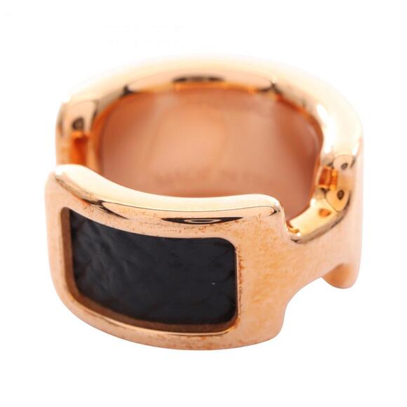 Hermes Hermès Olympe PM accessory GP (gold-plated) leather women's gold an...